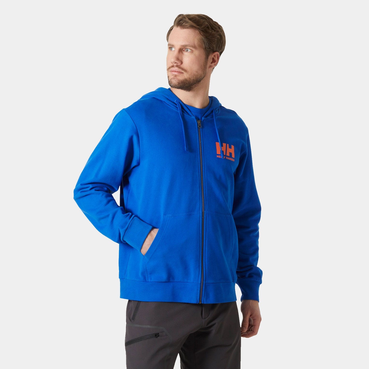 Men's HH Logo Full Zip Hoodie 2.0