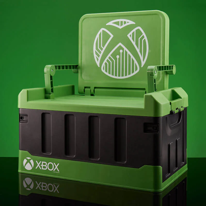 Numskull Official Xbox Soveværelse Opbevarings Box Med foldbar Stol