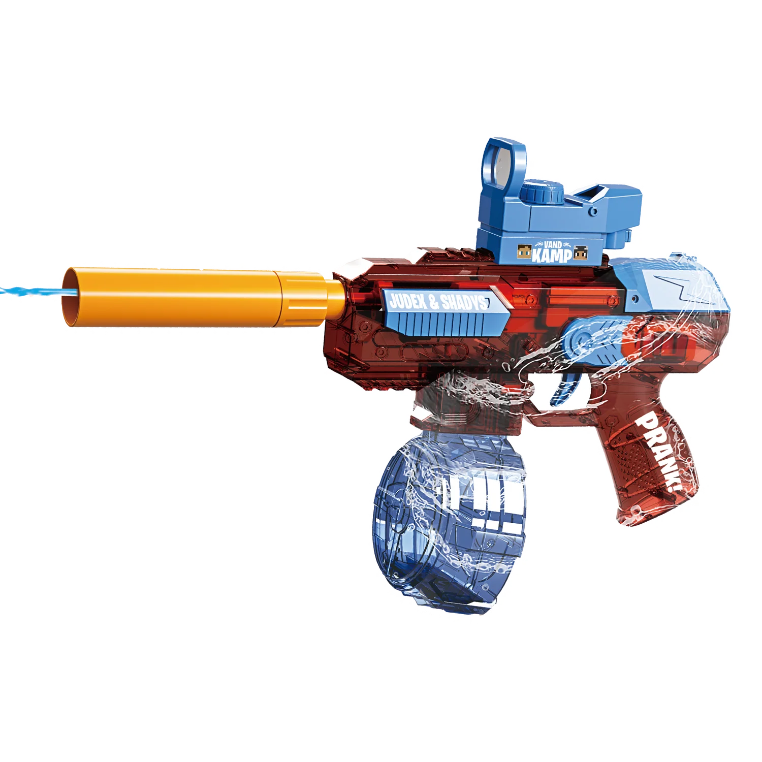 Judex x Shadys - SMG Vandpistol - Elektrisk