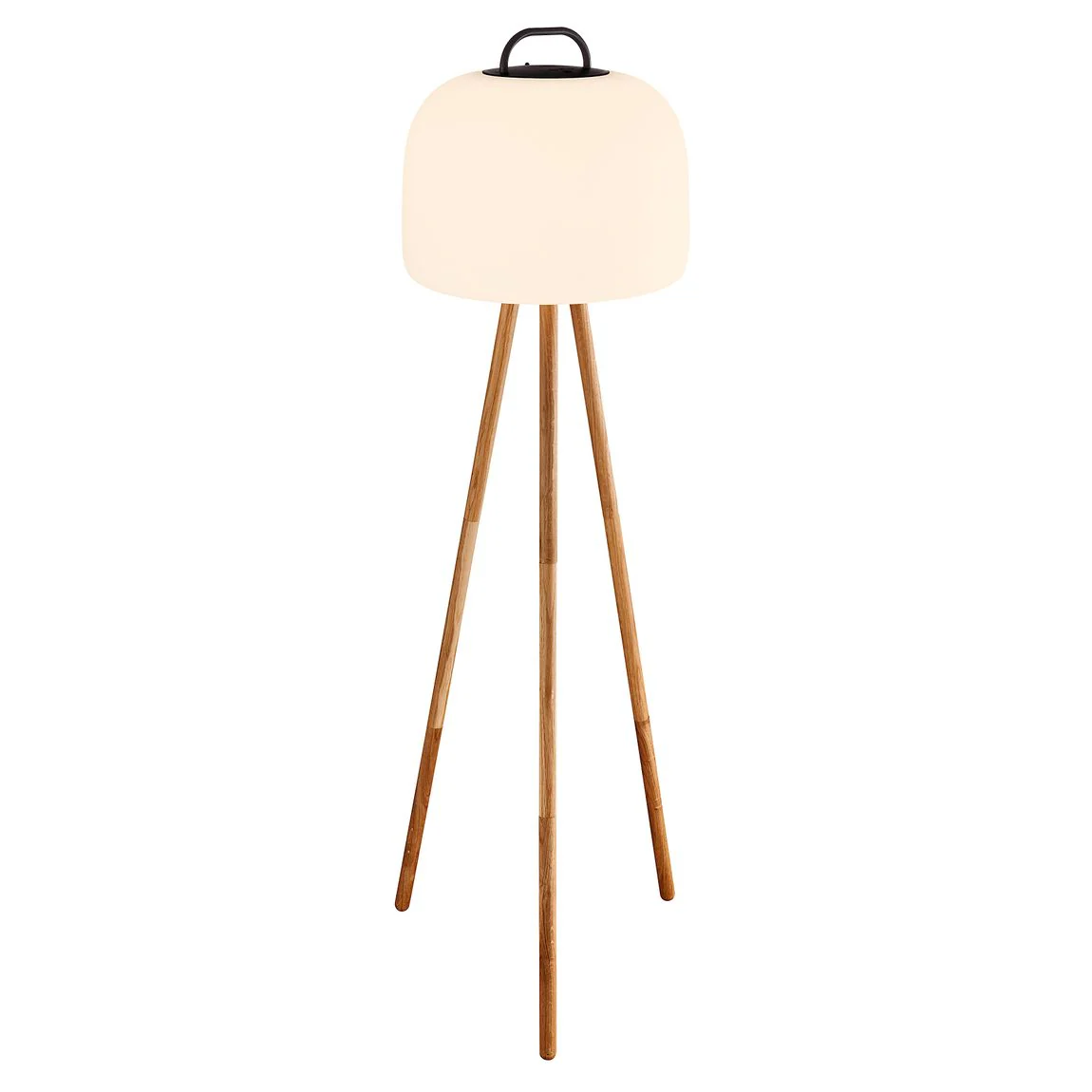 Lampenstativ Tripod für Kettle Gartenlampe Massivholz