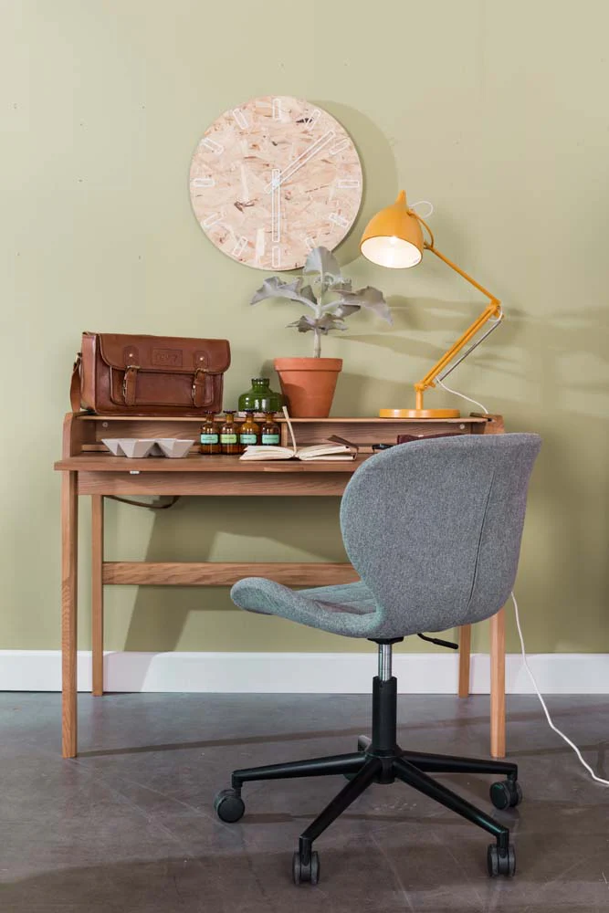 OMG Bürostuhl höhenverstellbar Grau