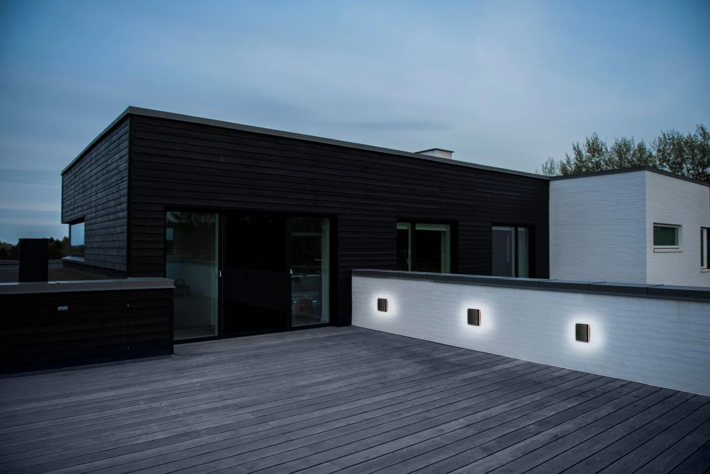 Artego Wandlampe Outdoor 15 cm Schwarz