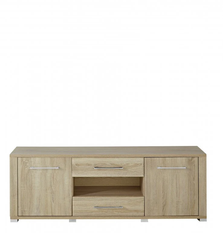 Go Lowboard TV-Möbel Fernsehmöbel Eiche Sonoma